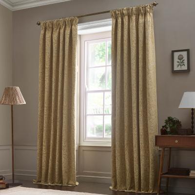 Dunelm Morris & Co. Acorn Tonal Jacquard Pencil Pleat Curtains