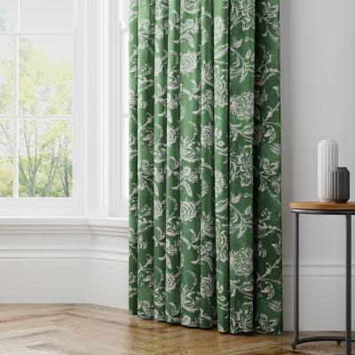 Dunelm Ortona Made to Measure Curtains Ortona Emerald