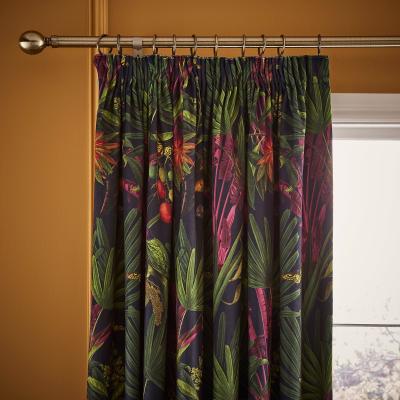 Dunelm Tropical Treasures Pencil Pleat Curtains