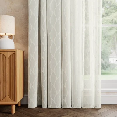 Dunelm Yuna Made to Measure Voile Curtains