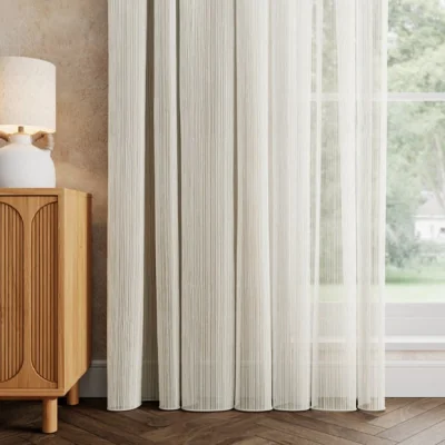 Dunelm Serena Made to Measure Voile Curtains