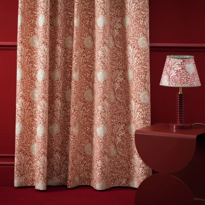 Habitat Habitat x Morris & Co. Apple Pencil Pleat Curtain - 168x183cm