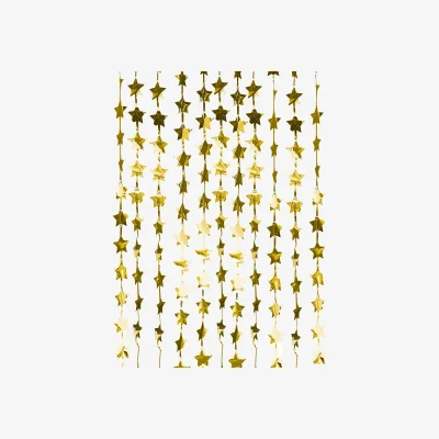 John Lewis Ginger Ray Gold Star Backdrop Curtain