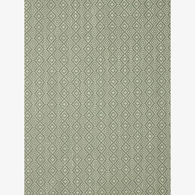John Lewis John Lewis Diamond Weave Made to Measure Curtains or Roman Blind, Green