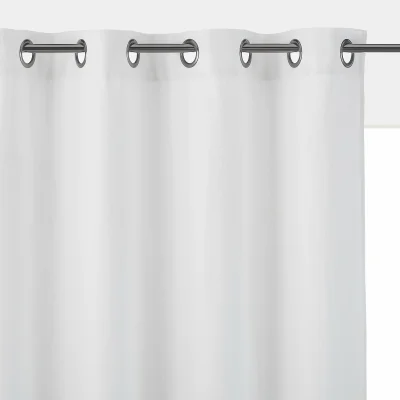 La Redoute Onega 100% Washed Linen Eyelet Blackout Radiator Curtain
