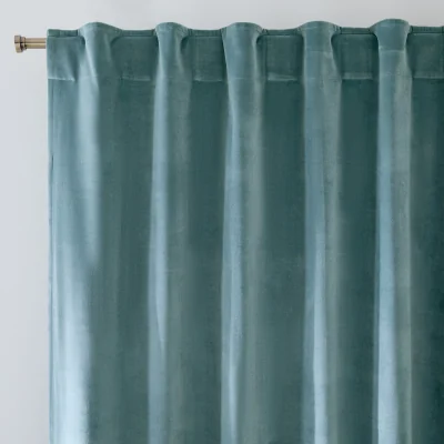 La Redoute Velvet Hidden Tab Curtain