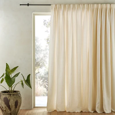 La Redoute Colin Lined Linen Curtain