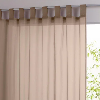 La Redoute Limpo Tab Top Voile Curtain Panel