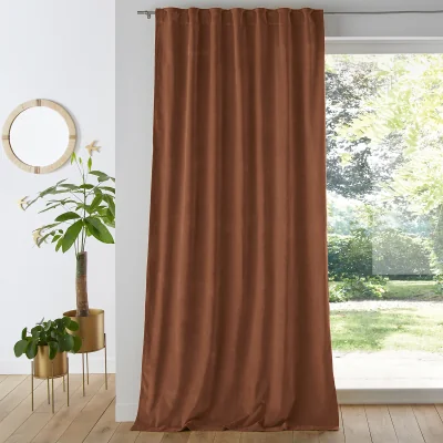 La Redoute Velvet Single Hidden Tab Curtain