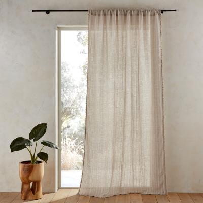 La Redoute Plumaka Linen Mix Voile Curtain Panel