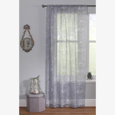 La Redoute Botanical Voile Curtain Panel