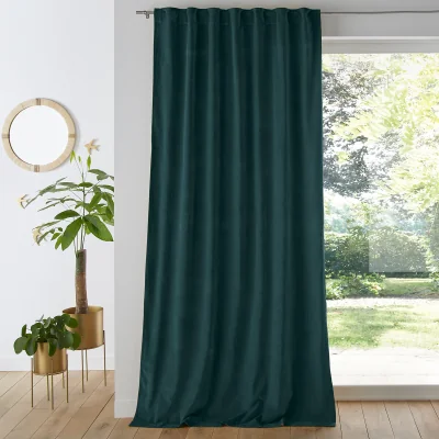 La Redoute Velvet Single Hidden Tab Curtain