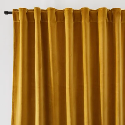 La Redoute Velvet Hidden Tab Curtain