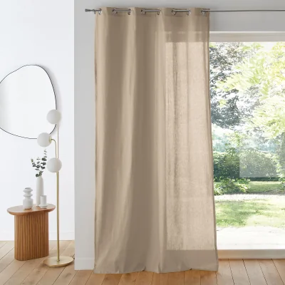 La Redoute Scenario 100% Cotton Curtain with Eyelets