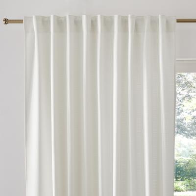 La Redoute Select Recycled Polyester Pencil Pleat Curtain