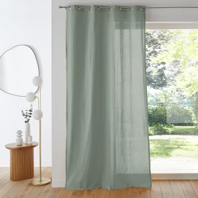 La Redoute Scenario Single Cotton Curtain with Eyelets