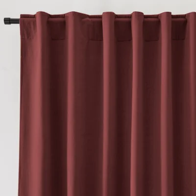 La Redoute Velvet Hidden Tab Curtain