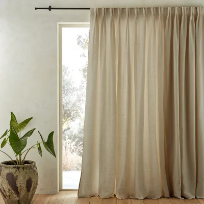 La Redoute Colin Lined Linen Curtain
