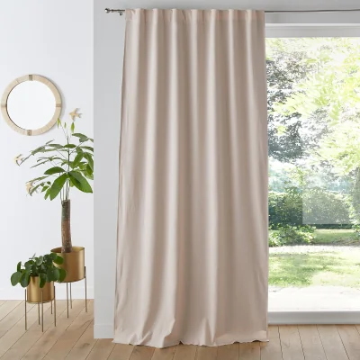 La Redoute Odorie Linen Blend Lined Curtain
