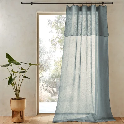La Redoute Noctuelle Linen Voile Curtain