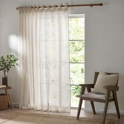La Redoute Nimbus Sheer Tie Top Curtain Panel