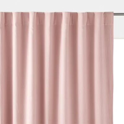 La Redoute Odorie Linen / Viscose Blackout Radiator Curtain