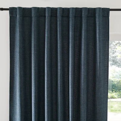 La Redoute Montego Woven Curtain with Concealed Tab Top