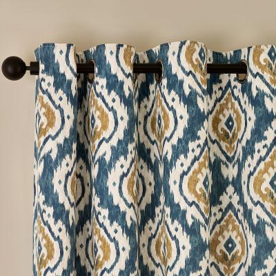 La Redoute Suri Geo Lined Eyelet Curtains