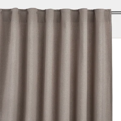 La Redoute Taima Linen/Cotton Concealed Tab Curtain