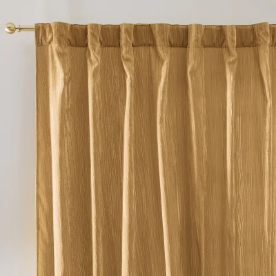 La Redoute Susana Velvet Panne Curtain with Hidden Tabs