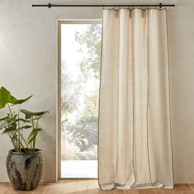 La Redoute Tojos Washed Linen Single Curtain