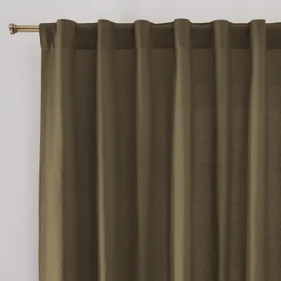 La Redoute Scénario Hidden Tab Cotton Curtain