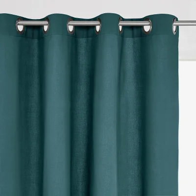 La Redoute Scenario Pure Cotton Radiator Curtain with Eyelets