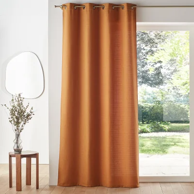 La Redoute Select Recycled Polyester Curtain with Eyelets