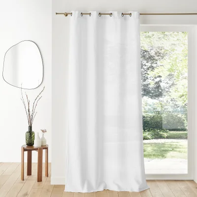 La Redoute Elba Linen Curtain with Eyelets