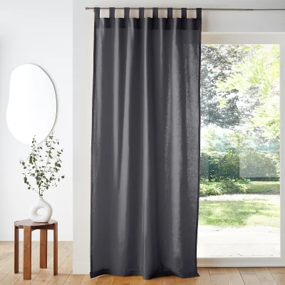 La Redoute Scenario Cotton Tab Top Curtain Panel