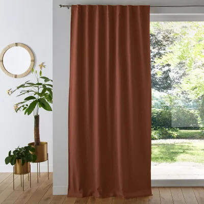 La Redoute Odorie Linen Blend Lined Curtain