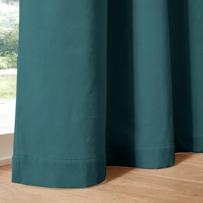 La Redoute Velvet Eyelet Curtain
