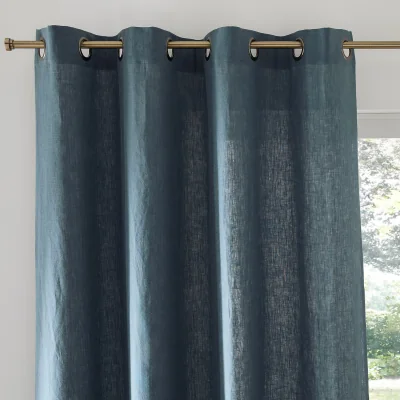 La Redoute Onega Washed Linen Curtain with Eyelets