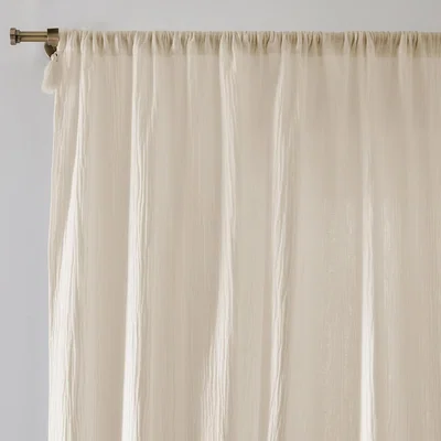 La Redoute Kumla Cotton Muslin Curtain Panel