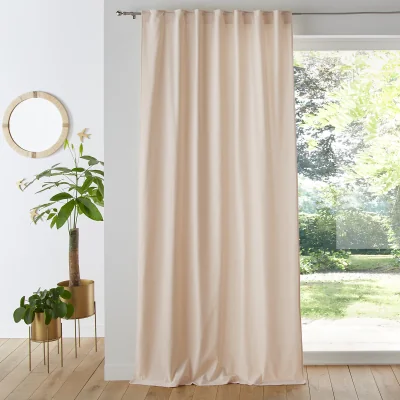 La Redoute Velvet Single Hidden Tab Curtain
