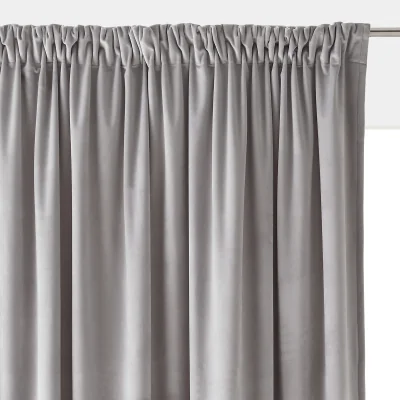 La Redoute Balzain Gathered Velvet Curtain