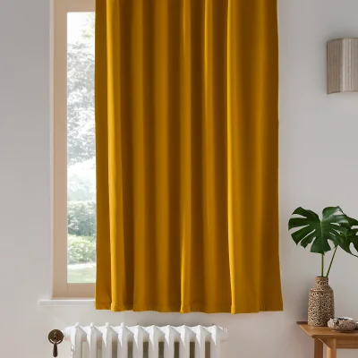 La Redoute Panason Thermal Fleece Radiator Curtain