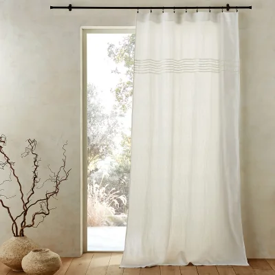 La Redoute Scala Linen Curtain Panel
