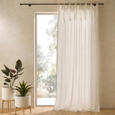 La Redoute Siobane Embroidered Linen & Lyocell Voile Curtain