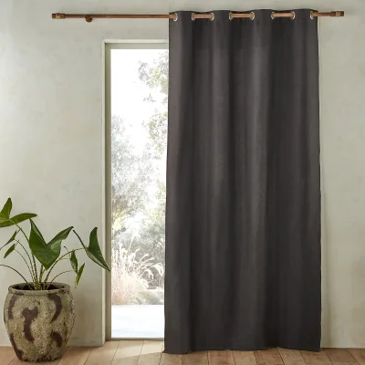 La Redoute Colin Cotton Lined Linen Curtain