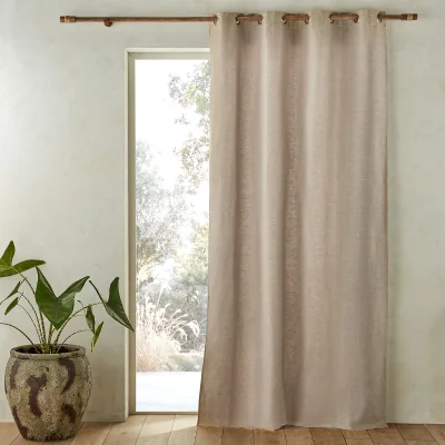 La Redoute Colin Cotton Lined Linen Curtain