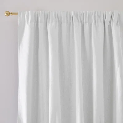 La Redoute Elba Blackout Curtain in Linen with Gathers