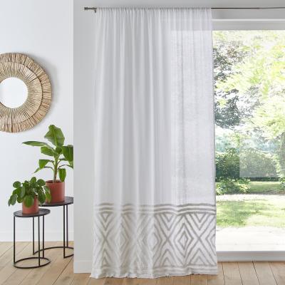 La Redoute Assav Tufted Polycotton Voile Curtain