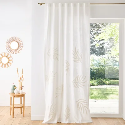 La Redoute Jobe Cotton Hidden Tab Curtain